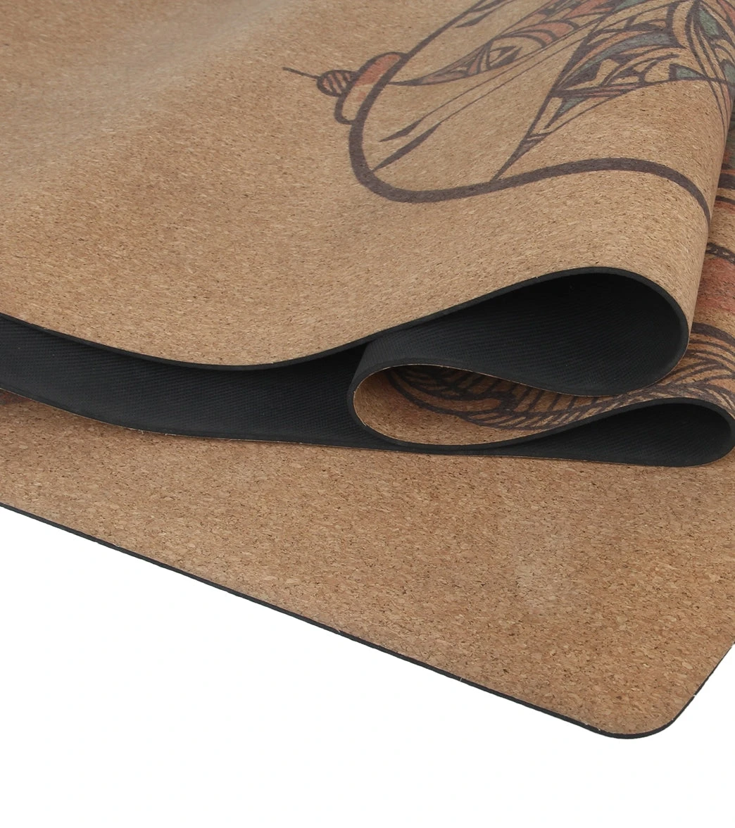 Akasa Pro Cork Yoga Mat 72" 3mm - Image 3