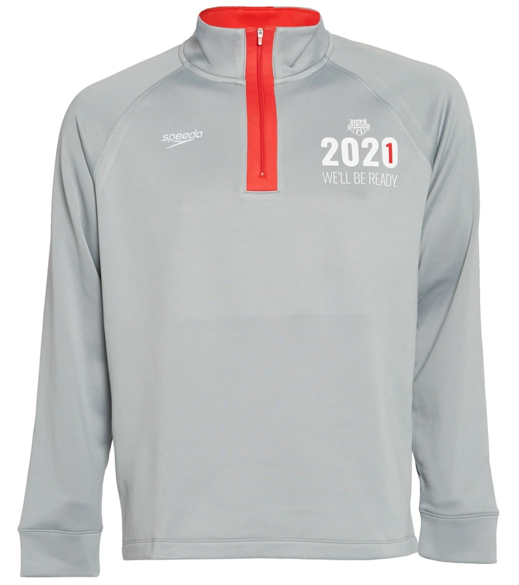 Speedo Unisex 2021 We'll Be Ready Zip Pullover Sweatshirt