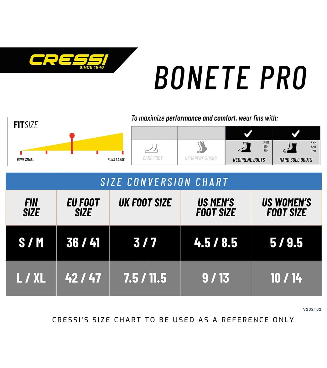 CRESSI Ikarius Mask, Orion Dry Snorkel, And Bonete Pro Fin Set - Image 8