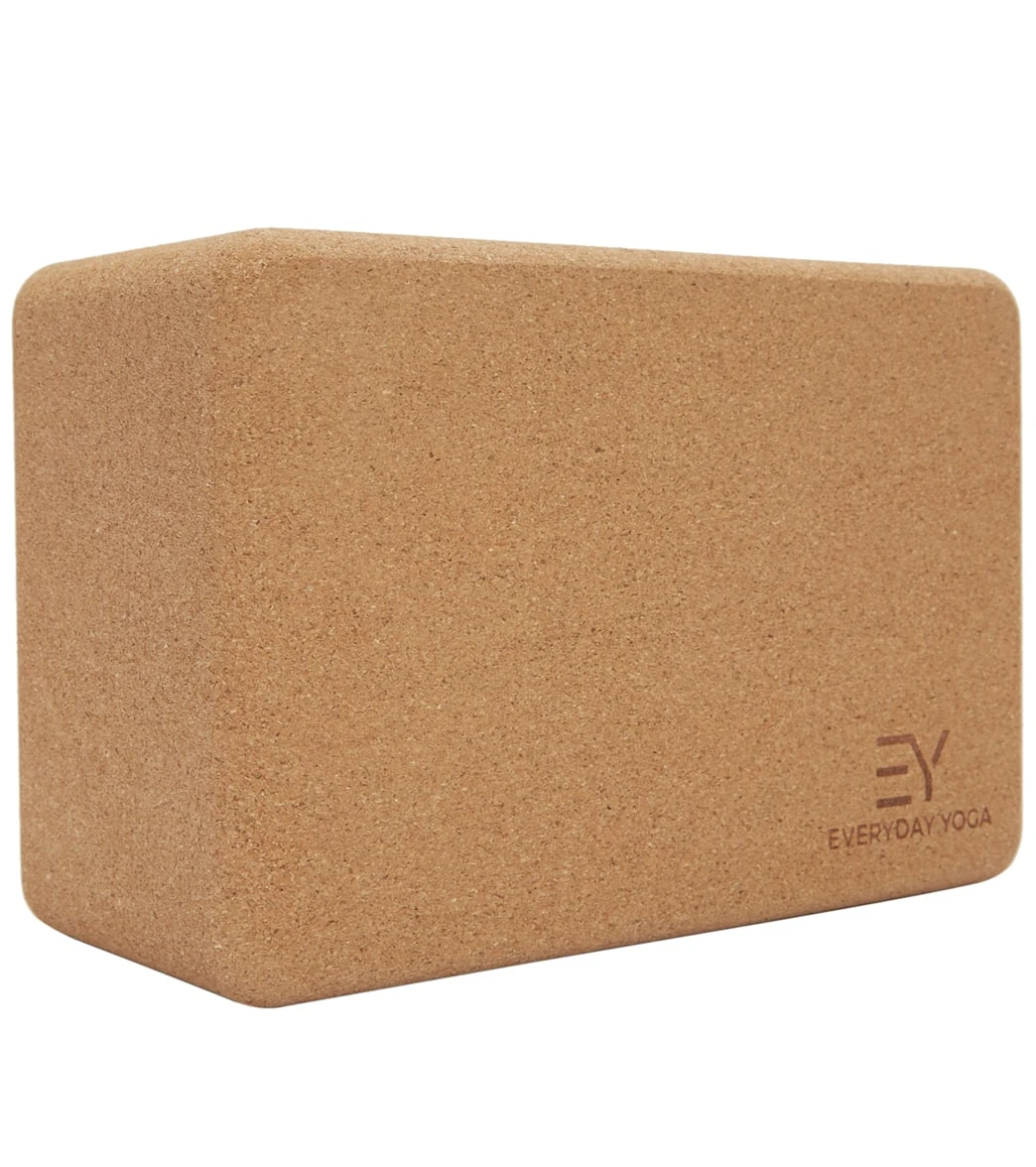 Cork Yoga Block 4 Inch