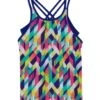 TYR Girls' Paint Party Olivia 2 In 1 Tankini Top (Big Kid)