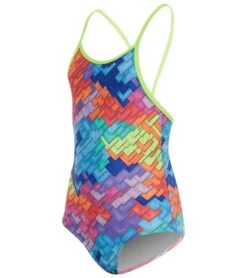 FUNKITA Toddler Girls Layer Cake One Piece Swimsuit