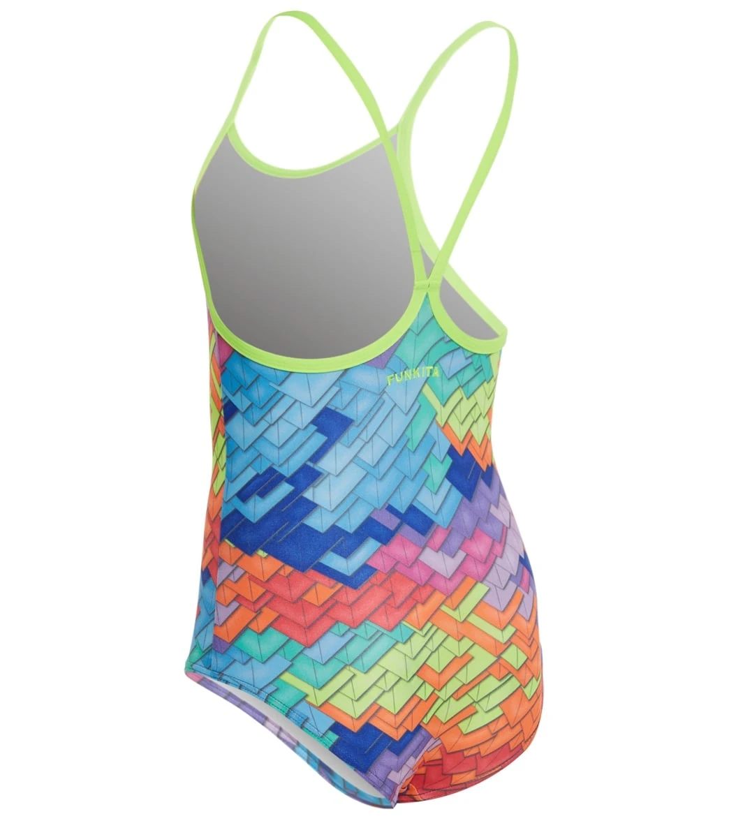 FUNKITA Toddler Girls Layer Cake One Piece Swimsuit - Image 2