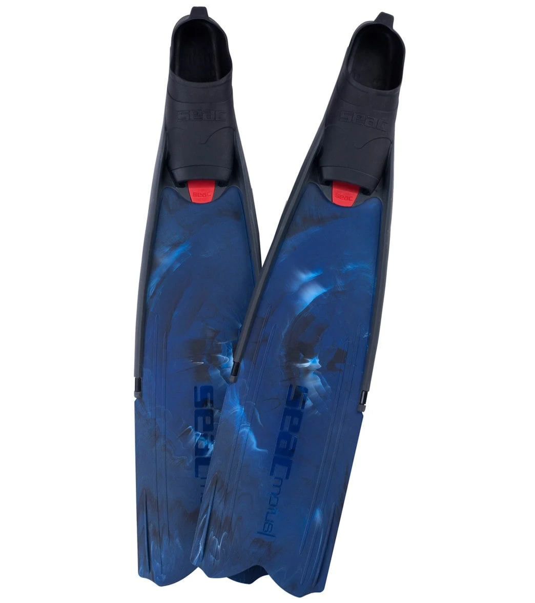 Motus Camo Blue Free Dive Fins