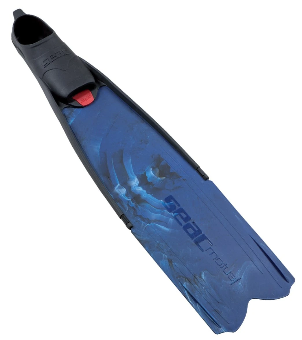 Motus Camo Blue Free Dive Fins - Image 3