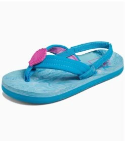 Reef Girls' Little Ahi Swirl Sandal (Toddler, Little Kid)
