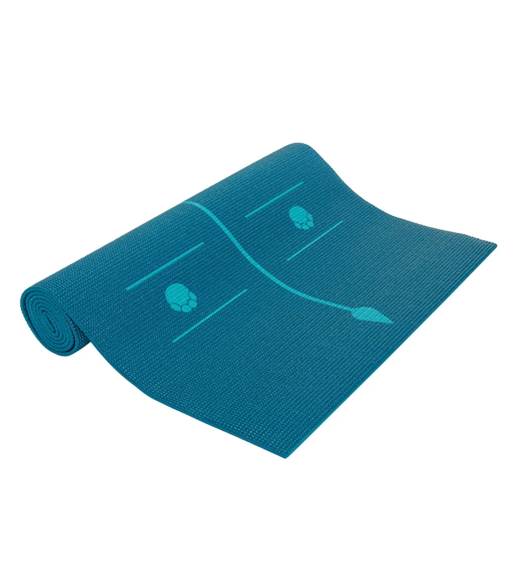 Kids' Alignment Yoga Mat 60 Inch 5mm