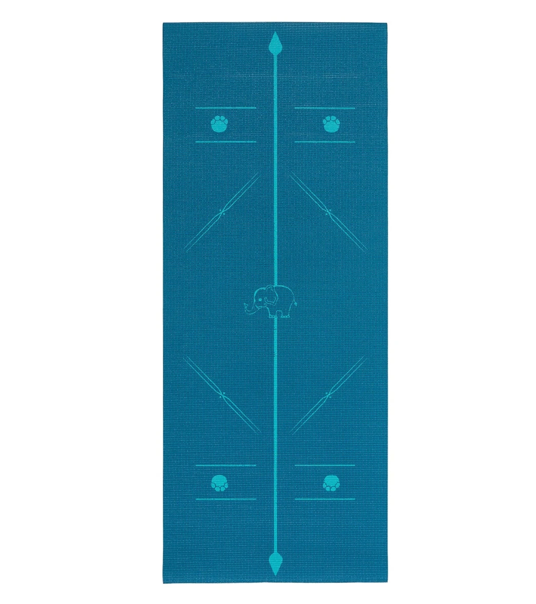 Kids' Alignment Yoga Mat 60 Inch 5mm - Image 2
