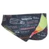 TURBO Men's Tequila Sunrise Water Polo Brief