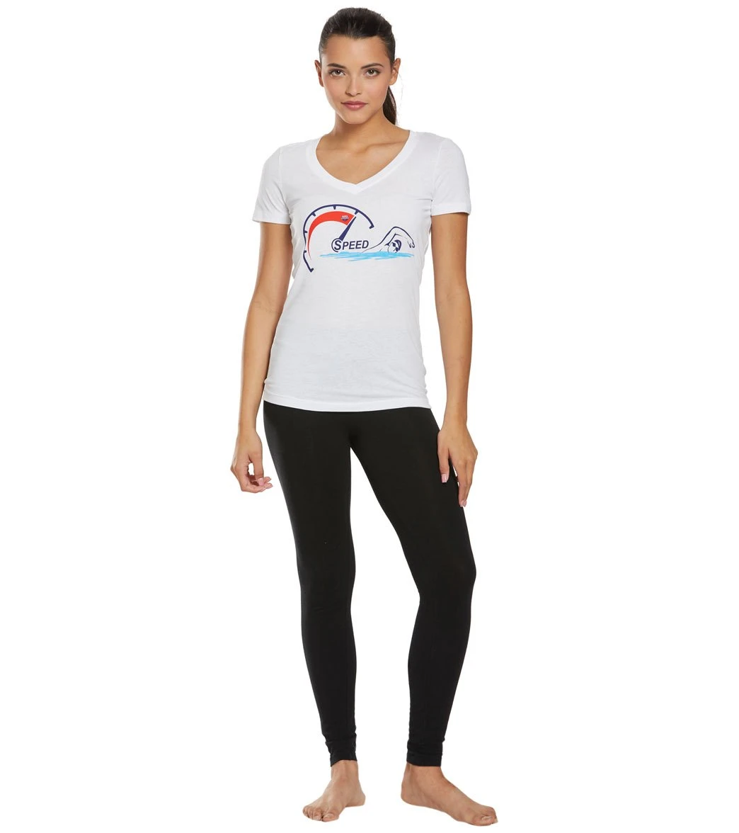 Women's Speed V Neck T-Shirt - Image 4