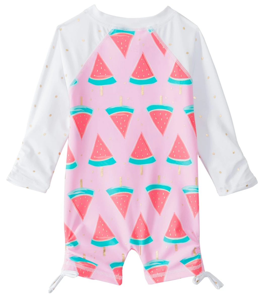 Girls' Watermelon L/S One Piece Sunsuit (0mos-2T) - Image 2