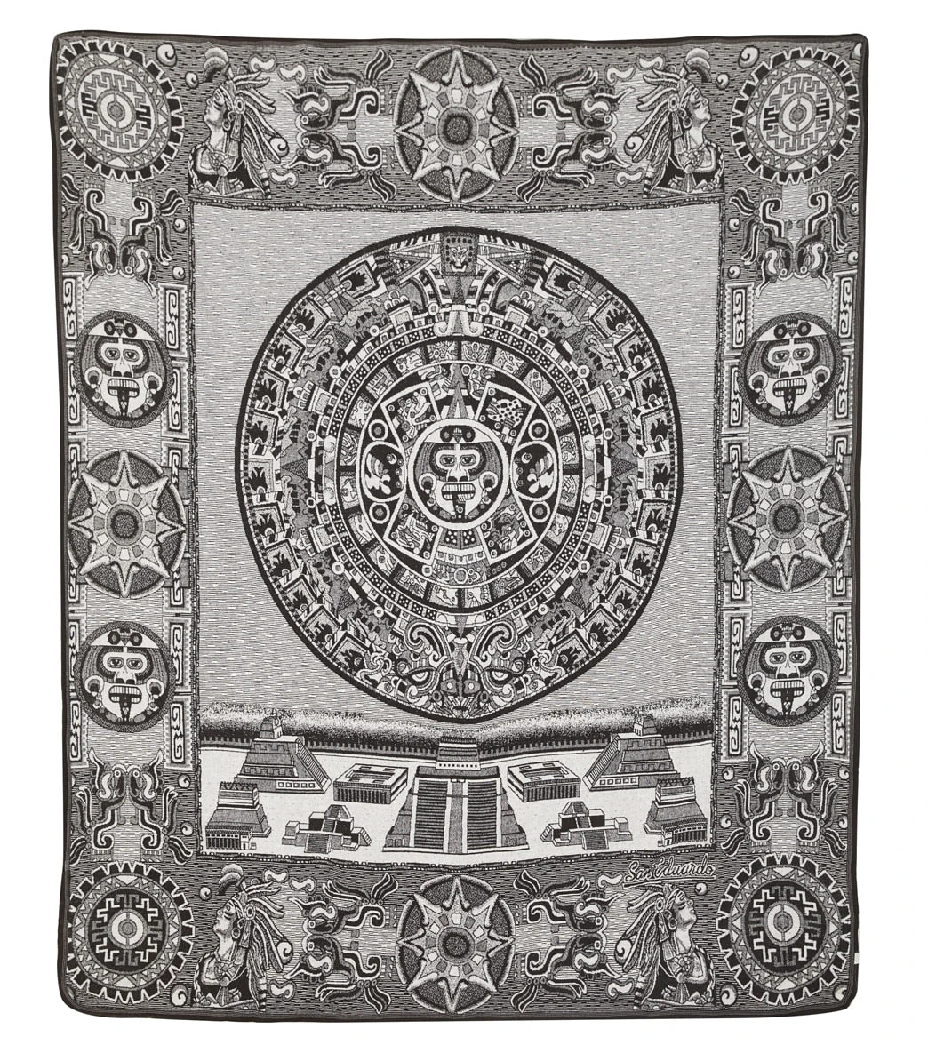Mayan Calendar Blanket