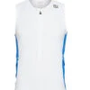 Men's Skin Cooler Half Zip Tri Top