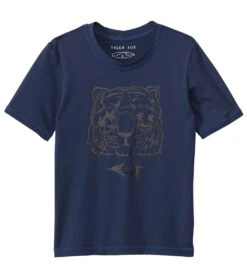 Boys' Coast Bound Short Sleeve Mesh Rashguard (2-8)