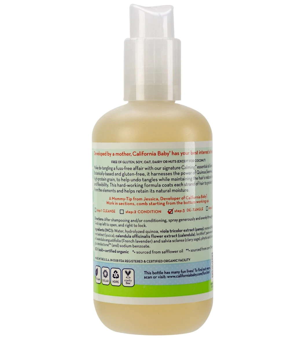 California Baby Hair De-Tangler Spray: Calming - Image 2