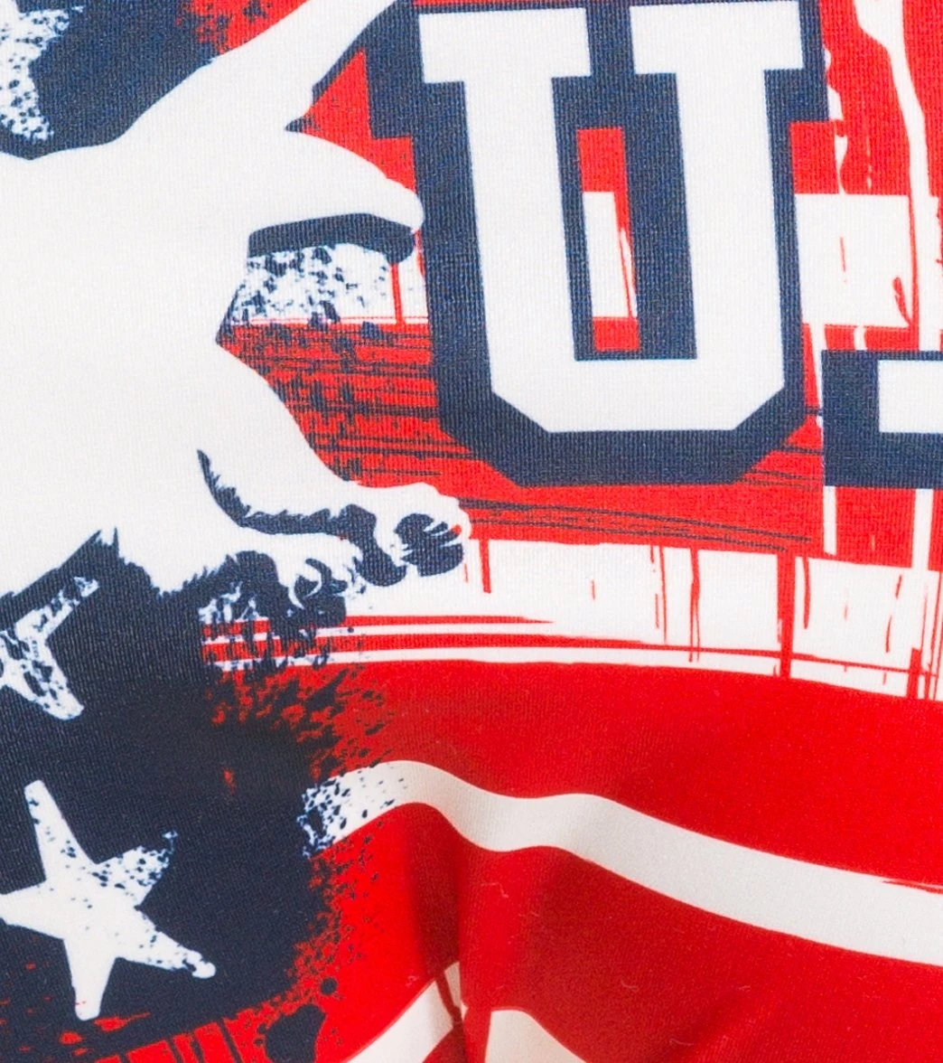 TURBO Men's USA Eagle Water Polo Brief - Image 3