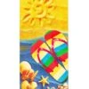 Dohler Sunny Beach Beach Towel 30" X 60"