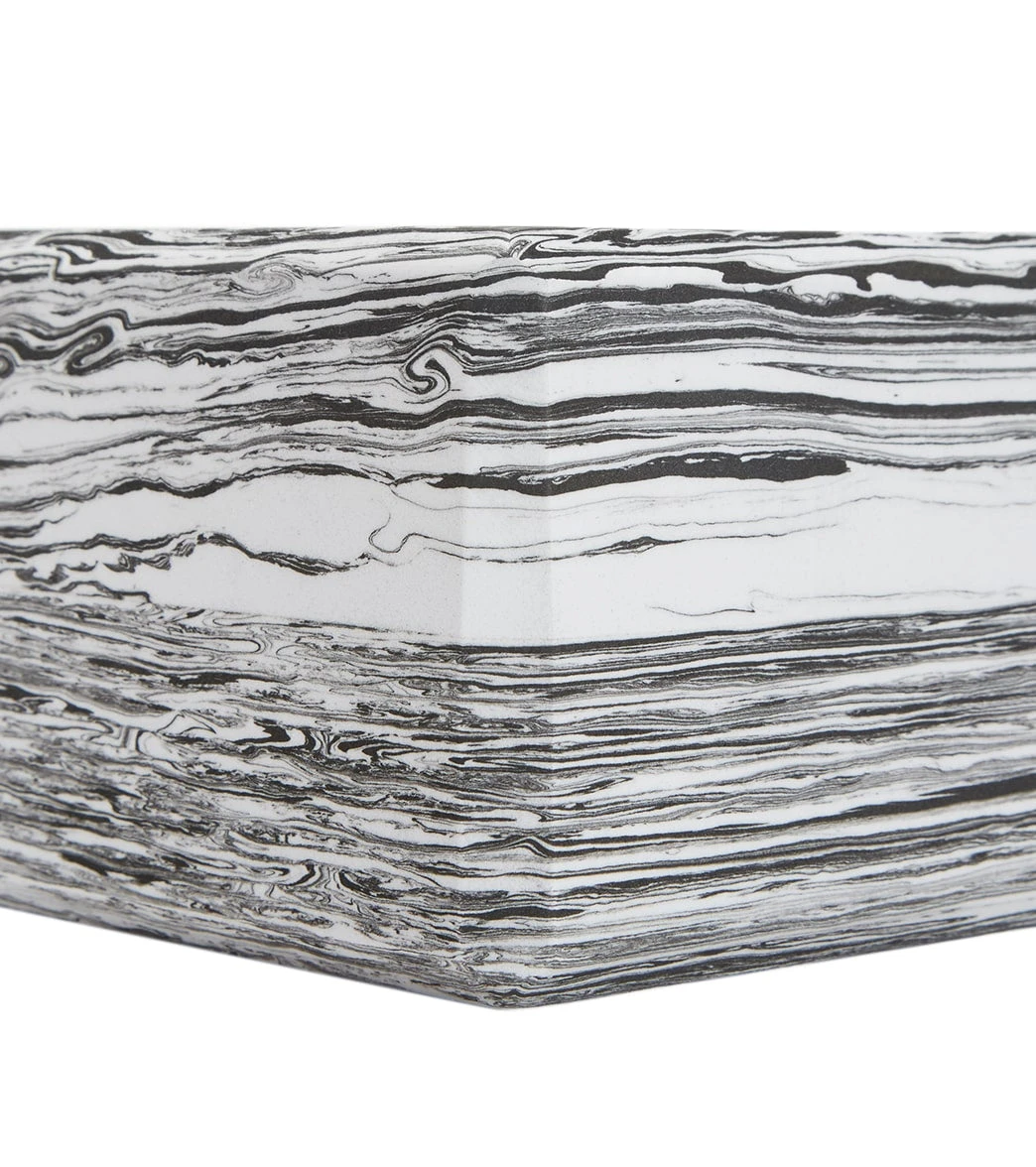 4 Inch Marbled Foam Yoga Block - Image 5