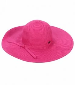 Shoreline Hues Large Brim Straw Hat