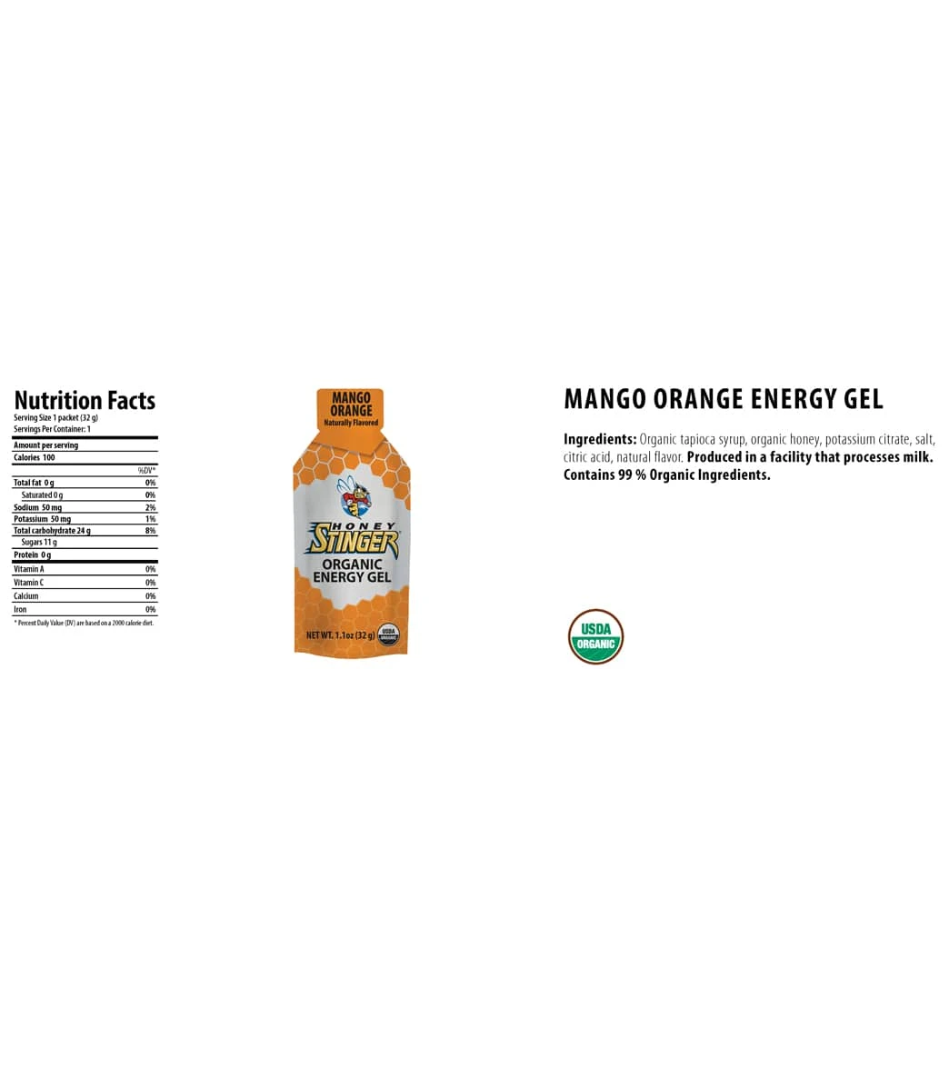 Honey Stinger Organic Energy Gels (24 Pack) - Image 15