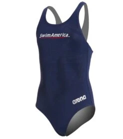 Arena SwimAmerica Girls' One Piece Swimsuit