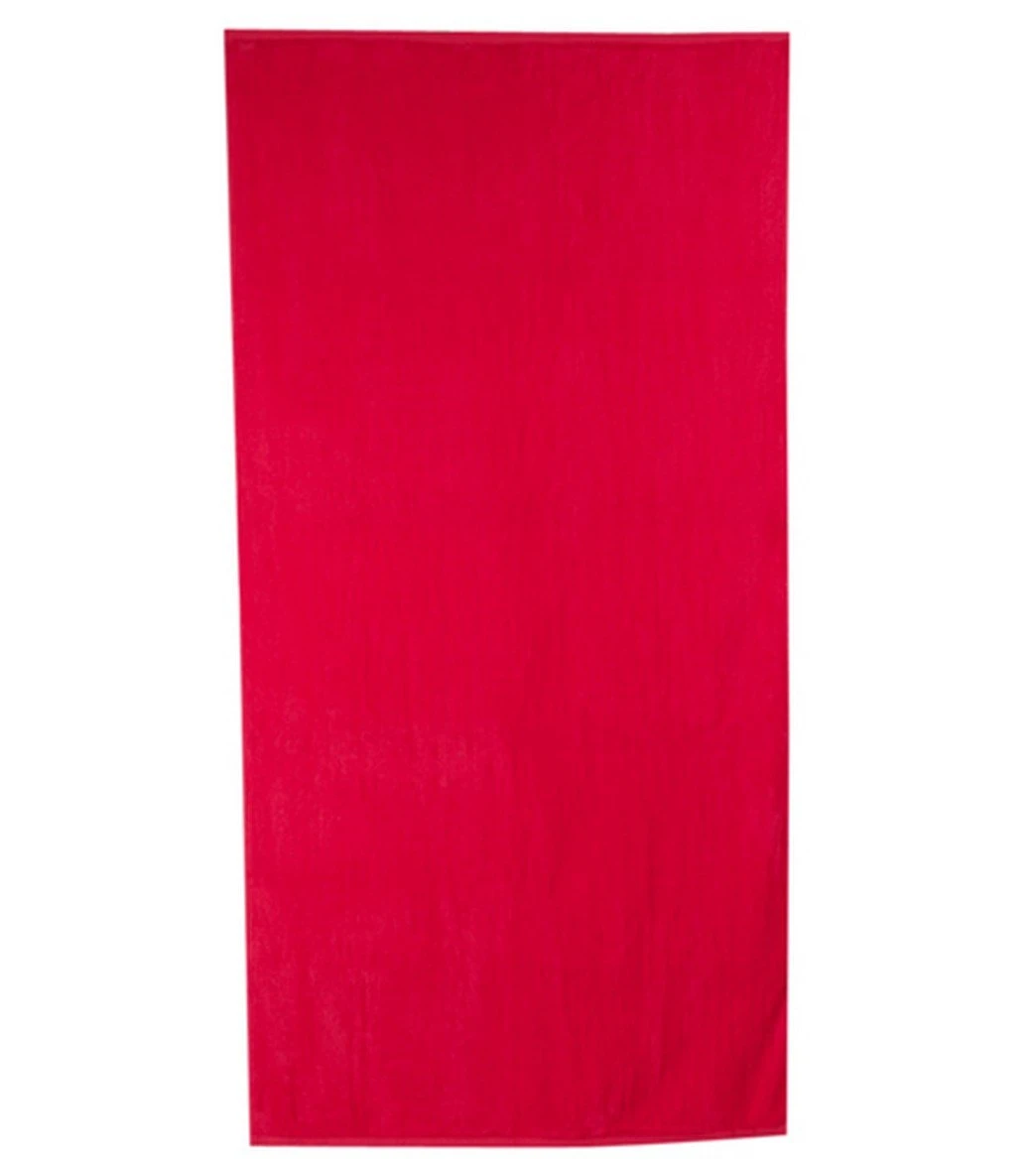 Terry Velour Beach Towel 32" X 64"