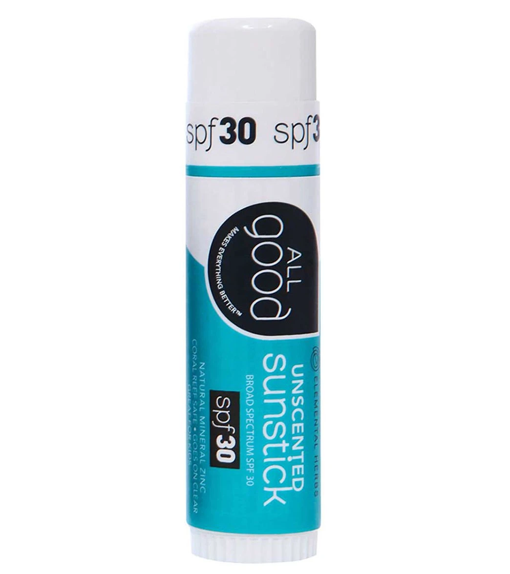 SPF 30 Zinc Unscented Sunstick .6oz - Image 3