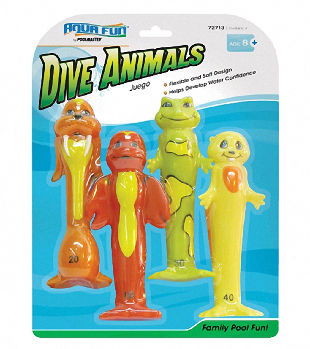 Soft Funny Dive Animals (Set Of 4) - Image 2
