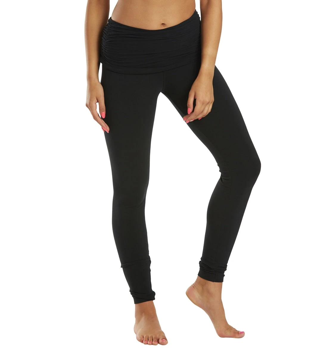 Scrunchy Waistband Ankle Leggings - Image 2