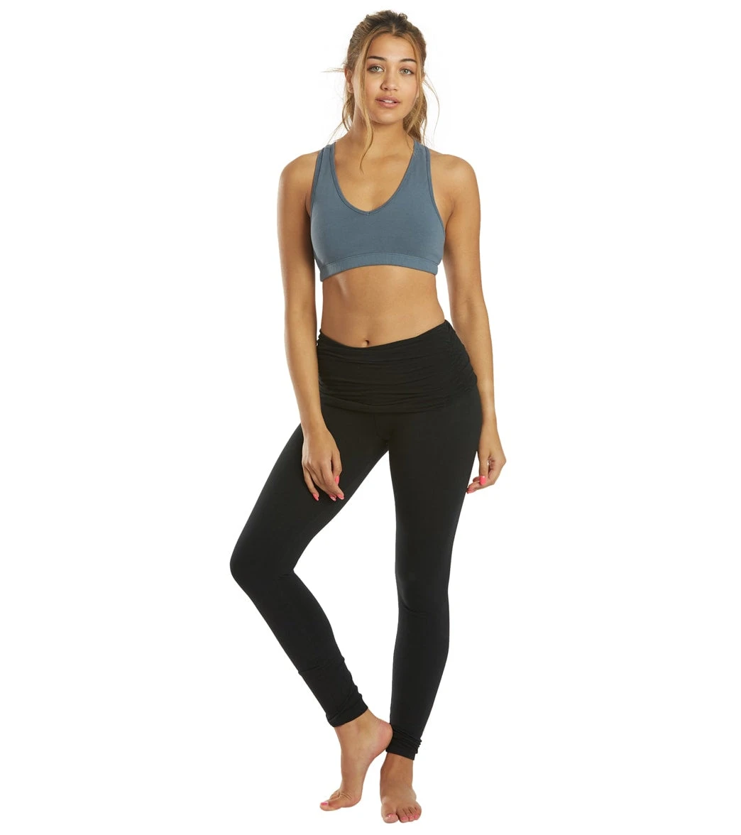 Scrunchy Waistband Ankle Leggings - Image 4