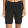 Flat Waist Biker Shorts