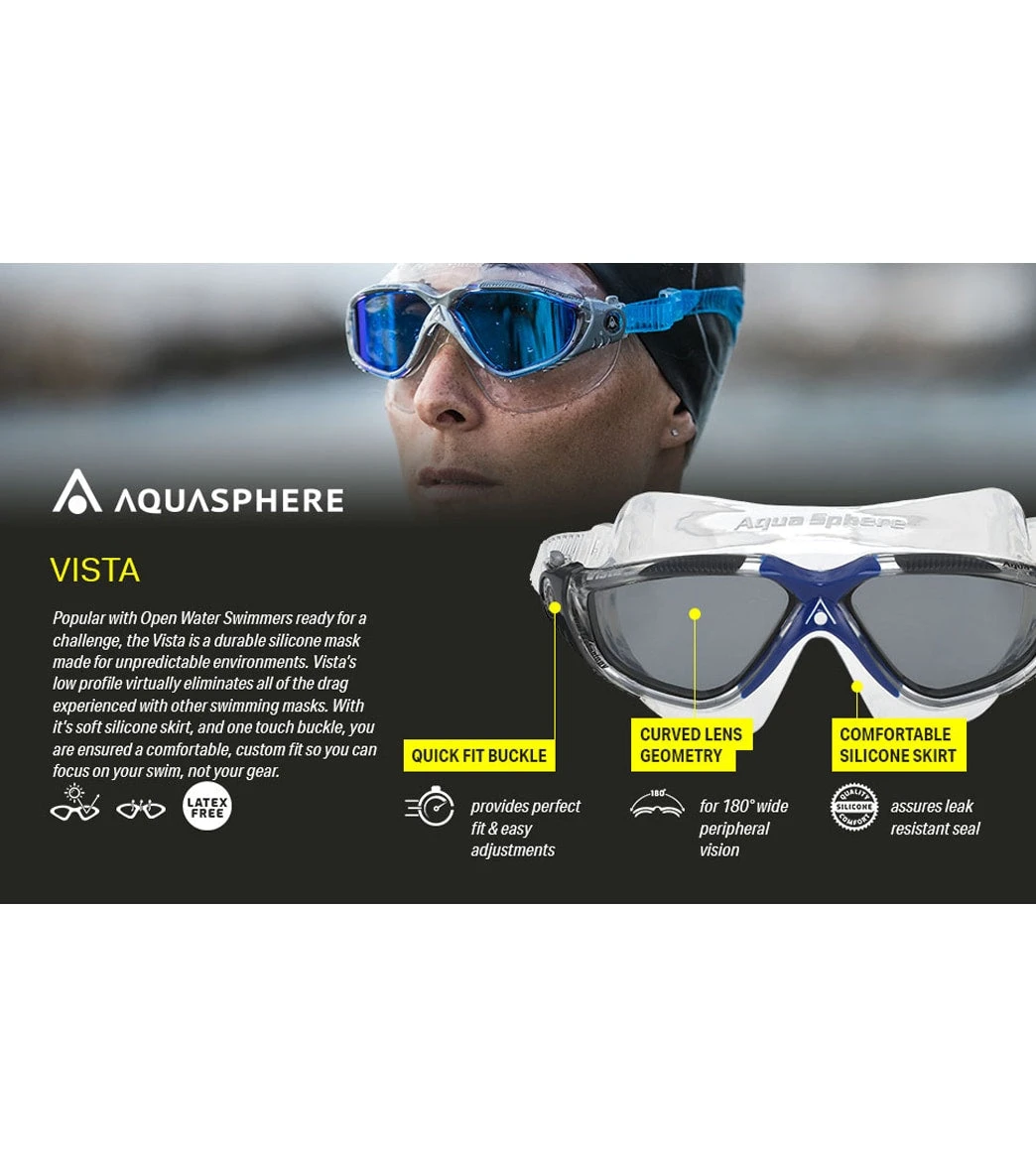 AQUASPHERE Vista Clear Lens Mask - Image 6