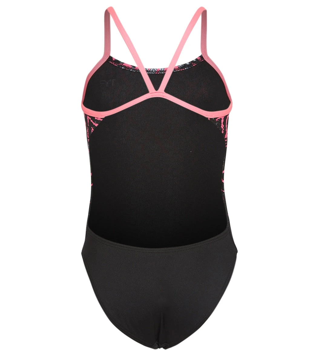 TYR Girls' Odyssey Cutoutfit One Piece Swimsuit - Image 2