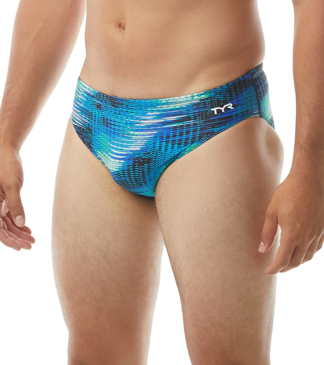 TYR Men's Surge Racer Brief Swimsuit