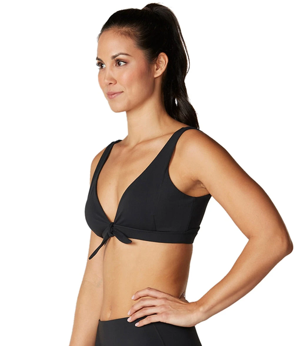 Tie Front Yoga Sports Bra - Image 3