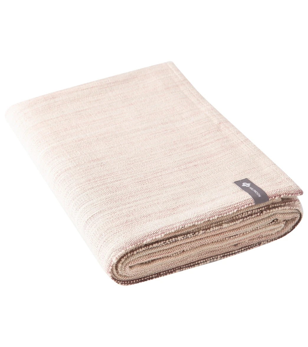 Melange Cotton Yoga Blanket