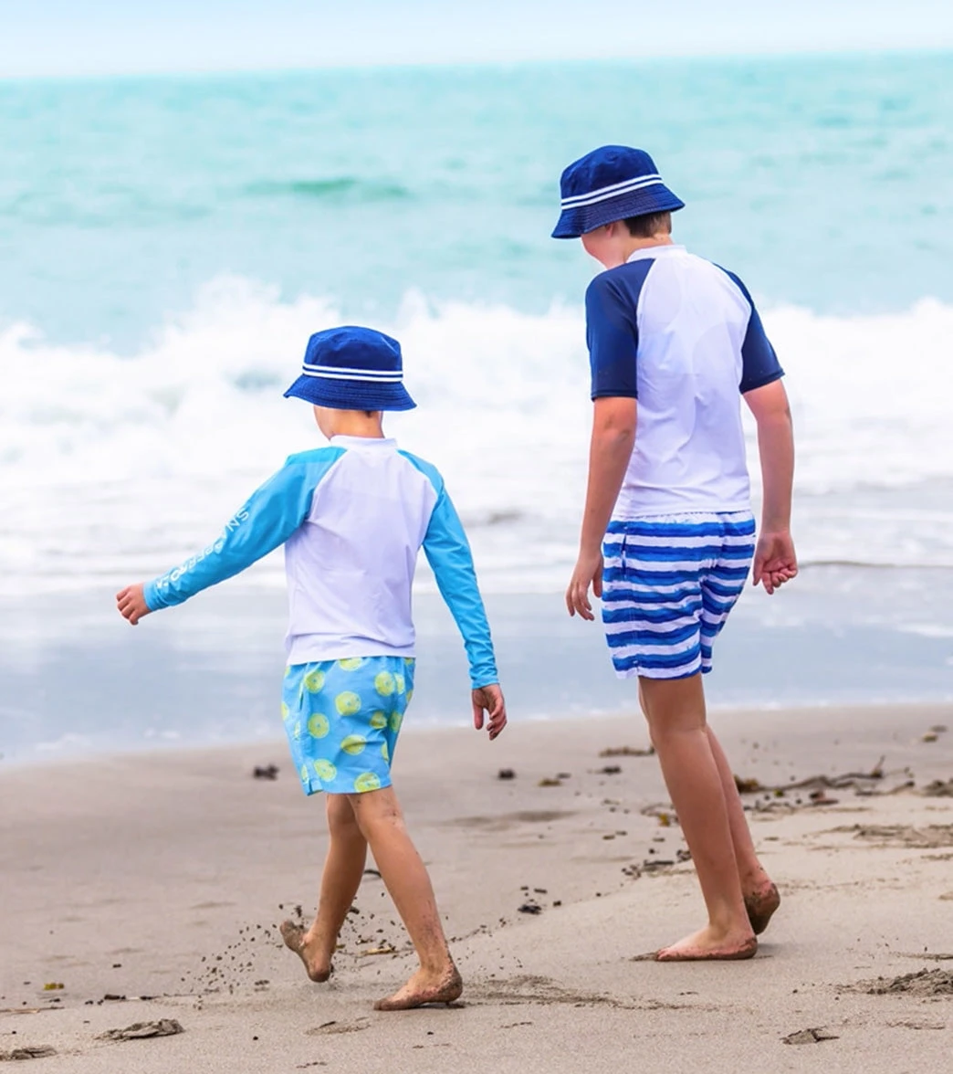 Boys' Navy Surf Bucket Hat - Image 3