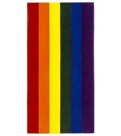 Dohler Rainbow Pride Gay Flag Beach Towel 30”X 60”