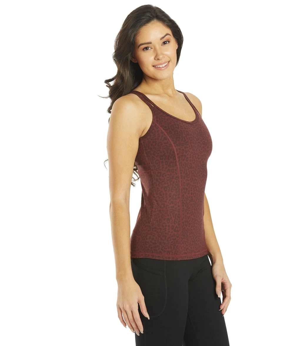 Radiant Cheetah Strappy Back Support Tank - Image 2