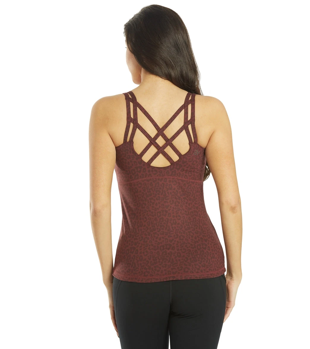 Radiant Cheetah Strappy Back Support Tank - Image 3