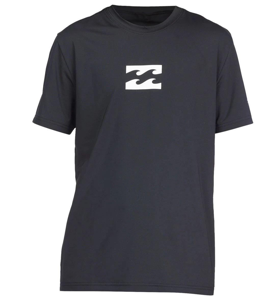 Billabong Boys' All Day Wave Loose Fit Short Sleeve Rashguard - Image 3