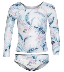 Girls' Honey Two Piece Rashguard Set (Big Kid)