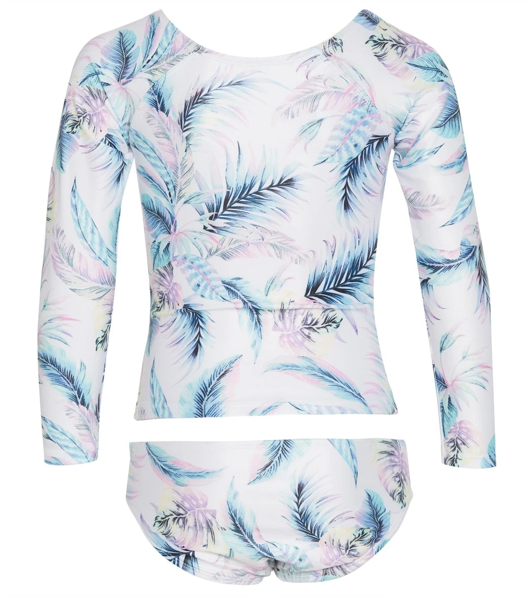 Girls' Honey Two Piece Rashguard Set (Big Kid) - Image 2