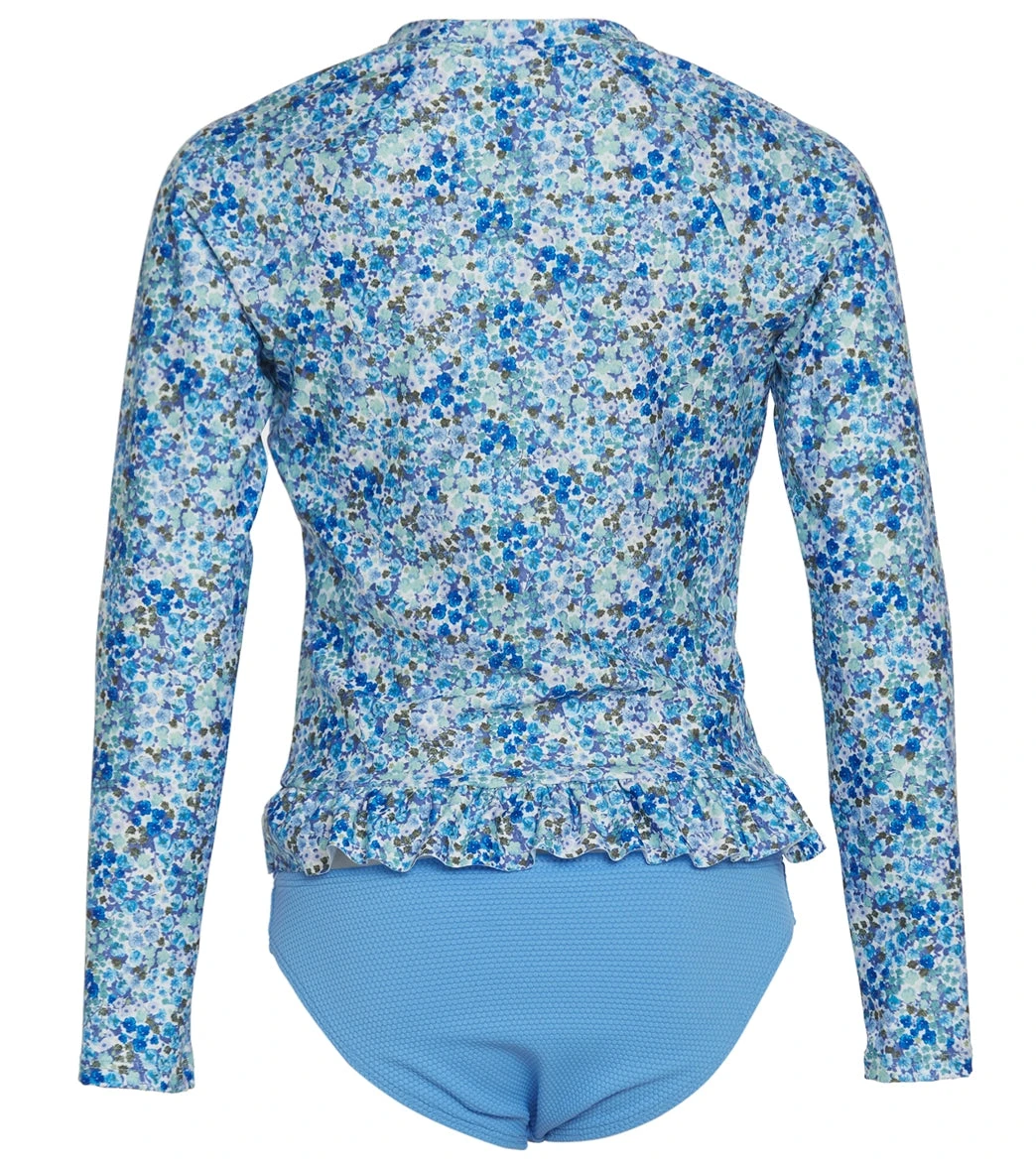 Girls' Flora Long Sleeve Rashguard Set (Big Kid) - Image 2