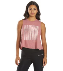 Spiritual Gangster Good Things Crop Tank