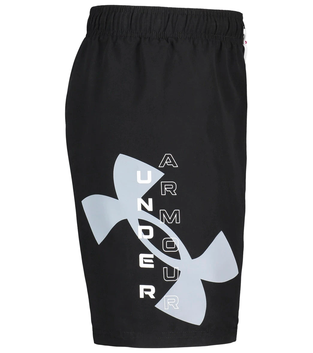 Under Armour Boys' Big Logo Volley Short (Little Kid, Big Kid) - Image 2