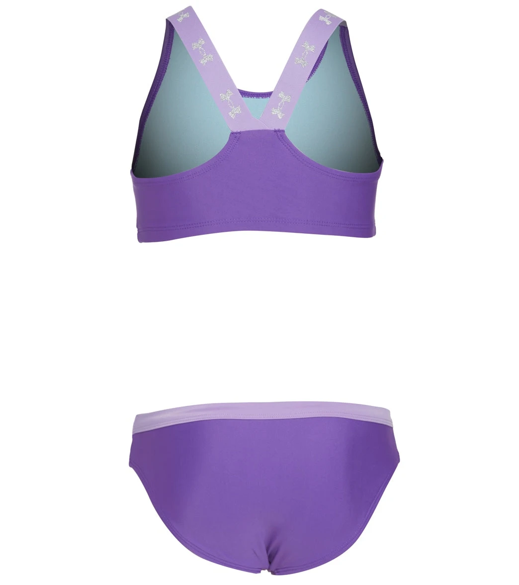 Under Armour Girls' Racer Bikini (Little Kid, Big Kid) - Image 2