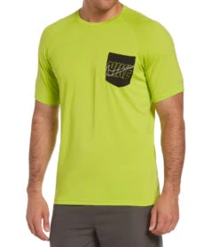 Nike Men's Outline Logo Short Sleeve Hydroguard