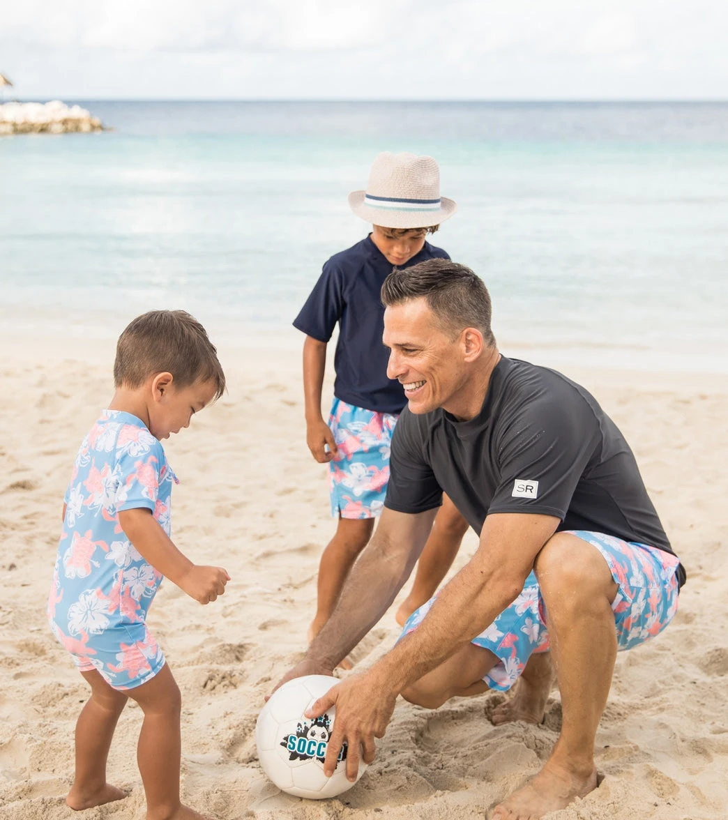 Boys' Turtle Tide SS Sunsuit (Baby) - Image 3