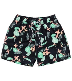 Boys' Neon Rainforest Volley Board Short (Toddler, Little Kid, Big Kid)